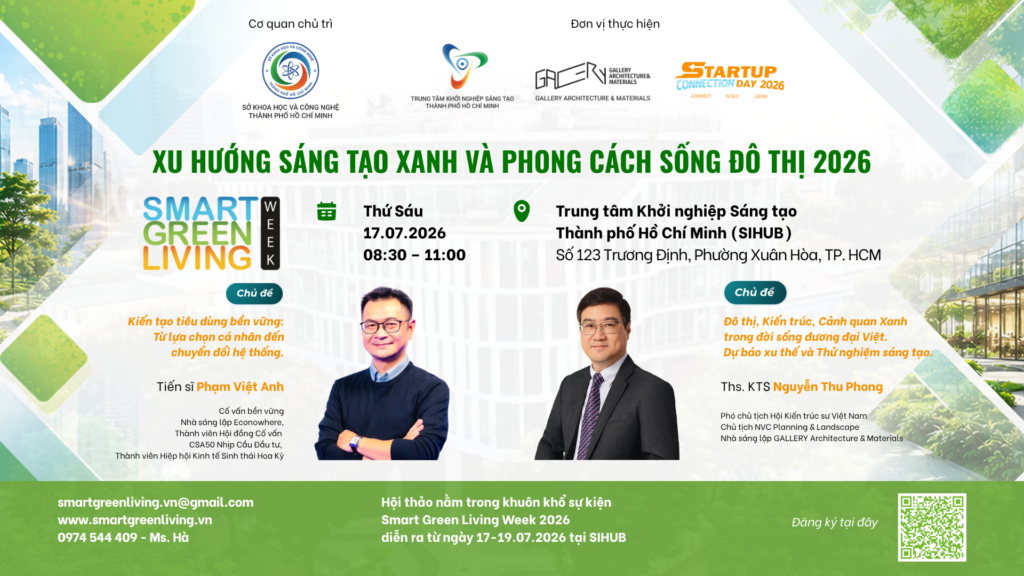 xu hướng sánh tạo xanh